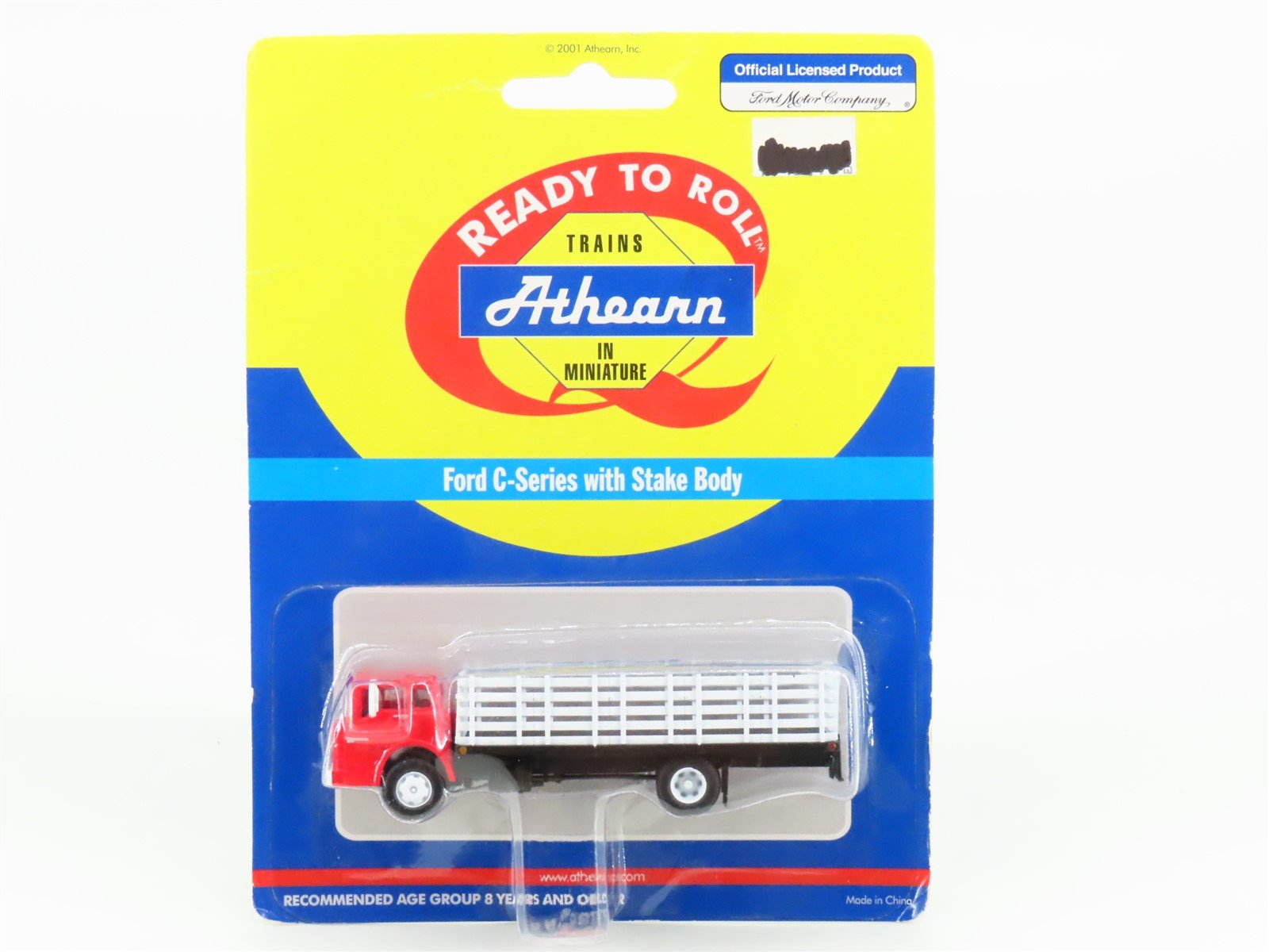 HO 1/87 Scale Athearn 02722 Ford C-Series Truck w/ Stake Body - Sealed