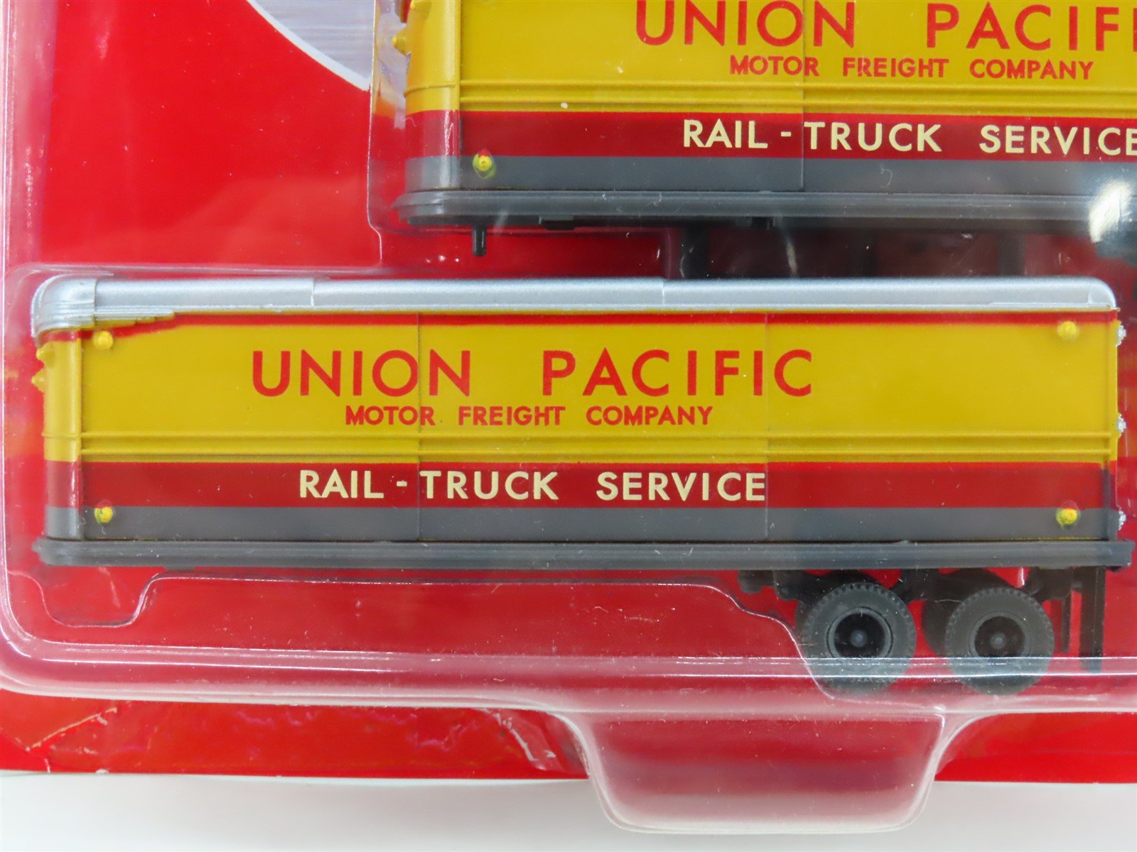 HO Classic Metal Works Mini Metals 31150 Die-Cast Union Pacific Trailers 2-Pack