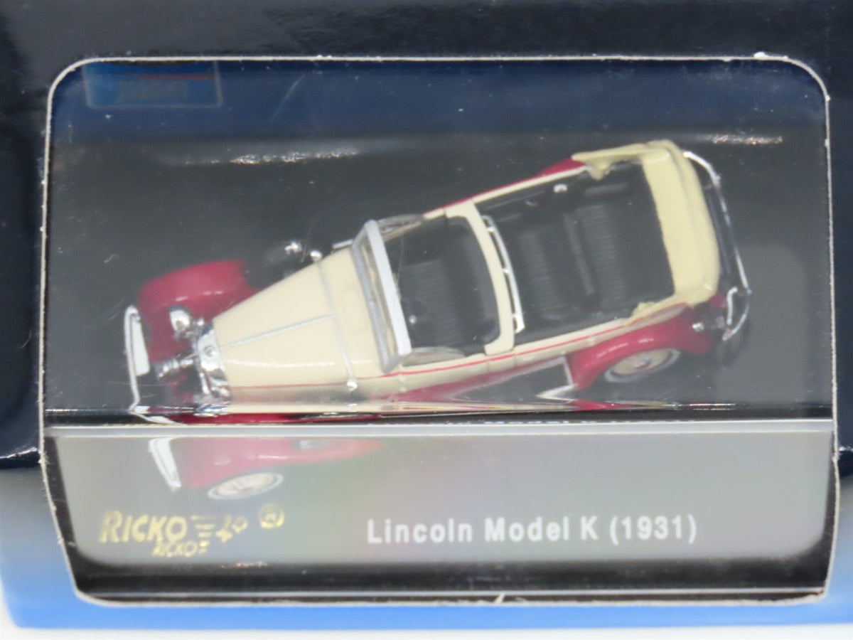 HO 1:87 Scale Ricko 38663 Die-Cast Lincoln Model K 1931