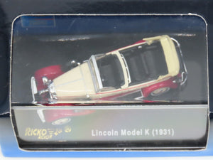 HO 1:87 Scale Ricko 38663 Die-Cast Lincoln Model K 1931
