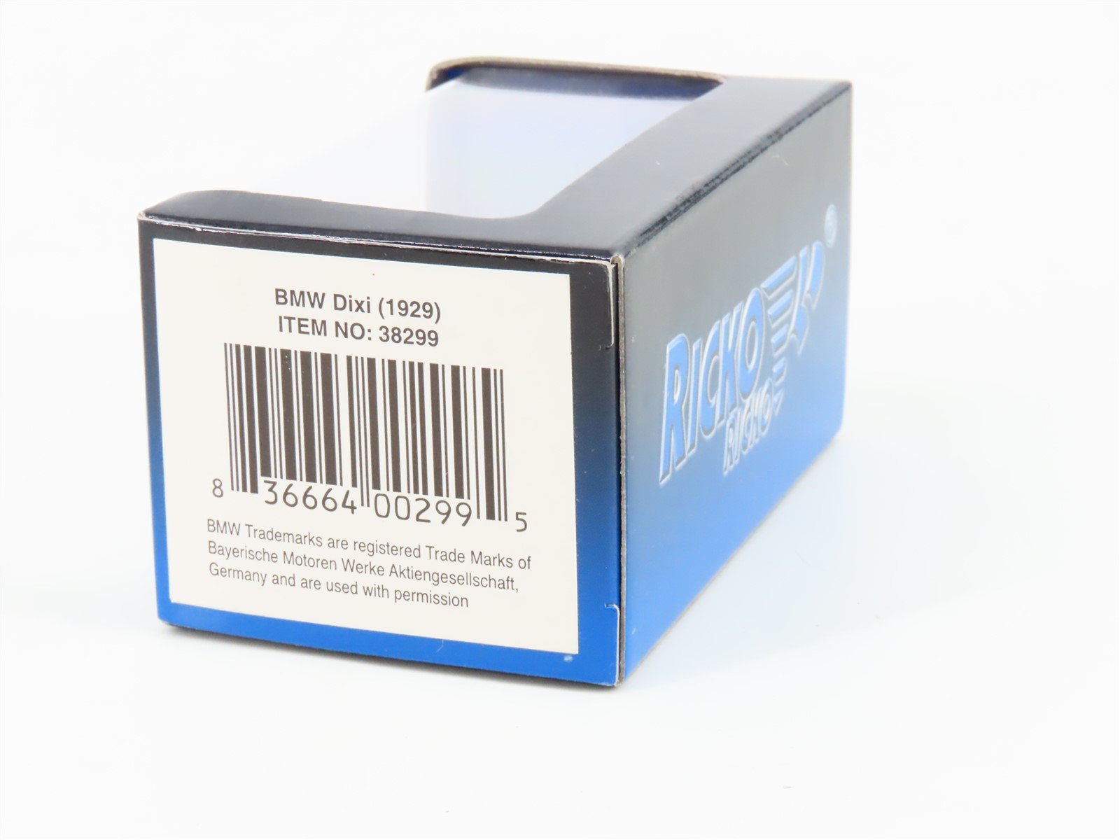 HO 1:87 Scale Ricko 38299 Die-Cast BMW Dixi 1929