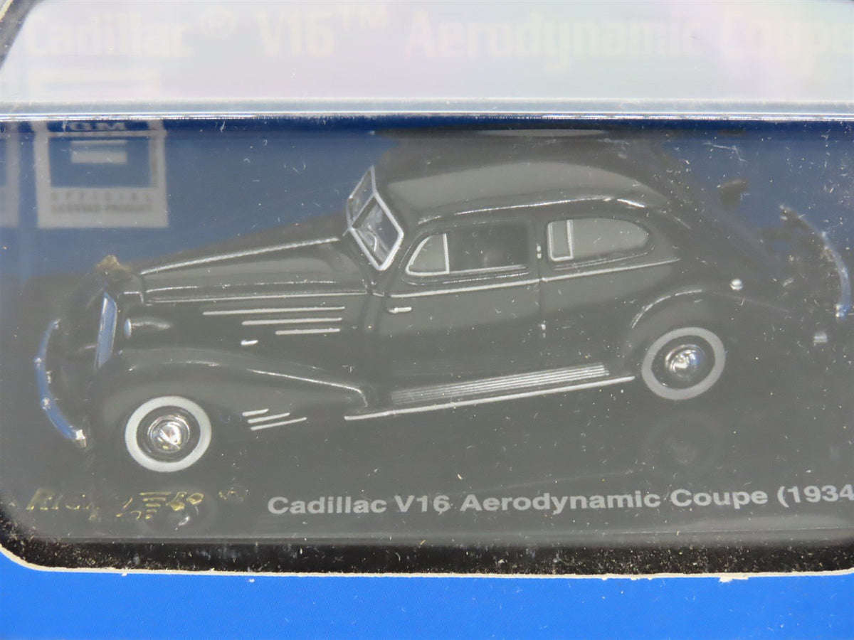 HO 1:87 Scale Ricko 38460 Die-Cast Cadillac V16 Aerodynamic Coupe 1934
