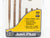 HO 1/87 Woodland Scenics Just Plug JP5630 Wooden Pole Street Lights Set of 3