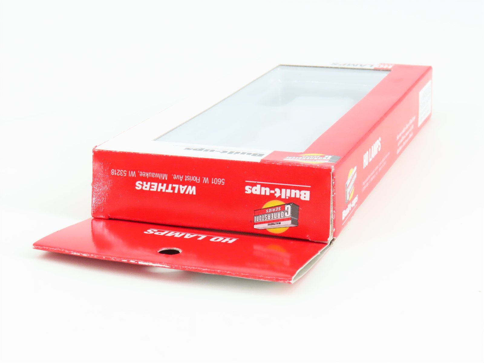 HO 1/87 Scale Walthers Cornerstone 933-1092 Concrete Column Lamps 2-Pack