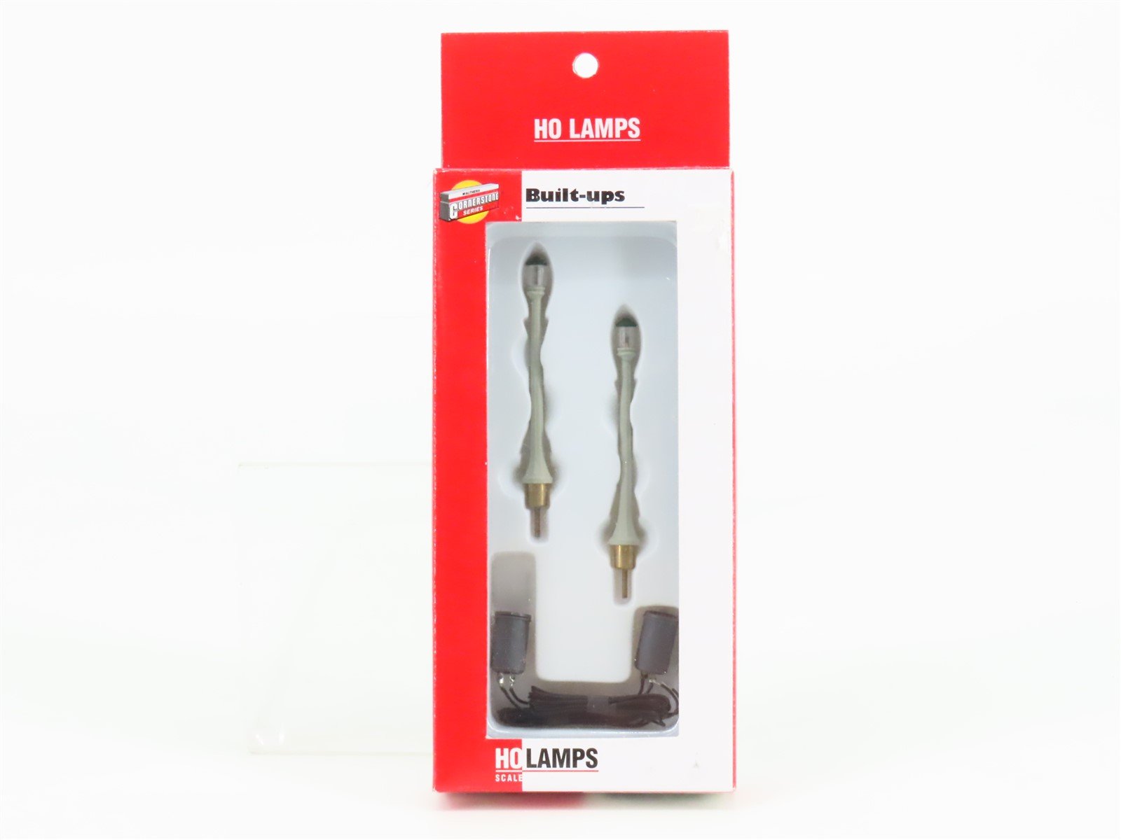 HO 1/87 Scale Walthers Cornerstone 933-1092 Concrete Column Lamps 2-Pack