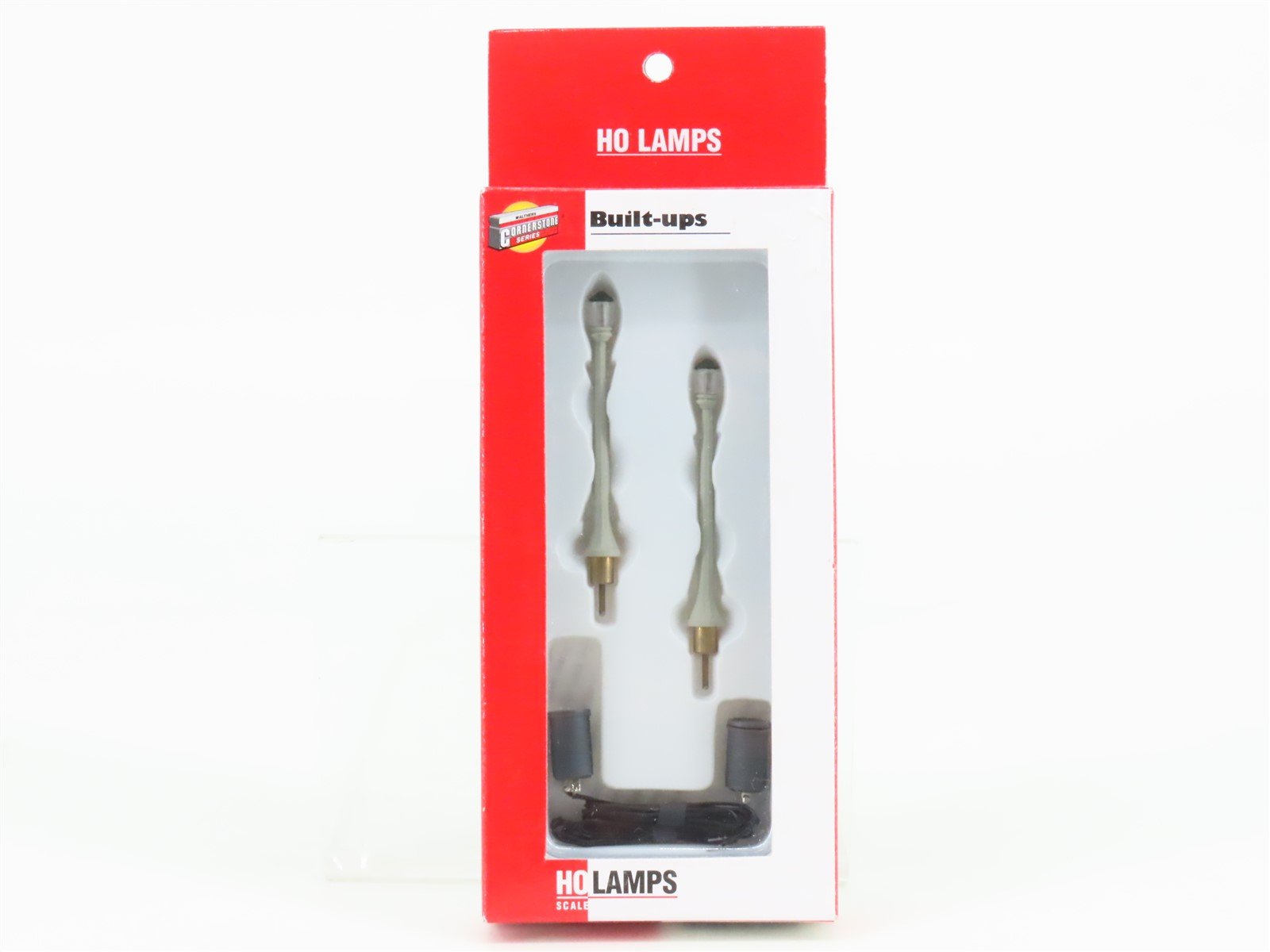 HO 1/87 Scale Walthers Cornerstone 933-1092 Concrete Column Lamps 2-Pack