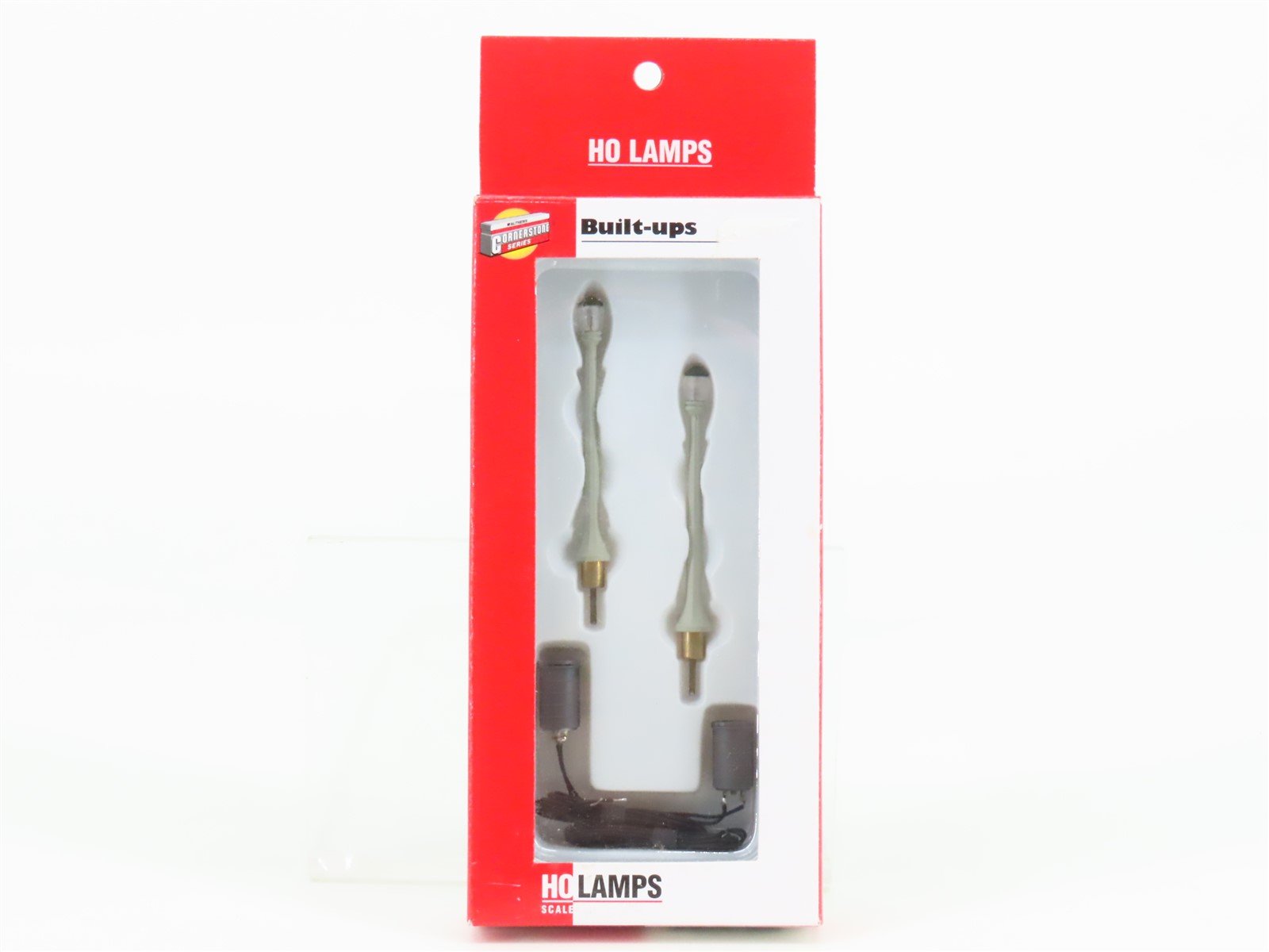 HO 1/87 Scale Walthers Cornerstone 933-1092 Concrete Column Lamps 2-Pack