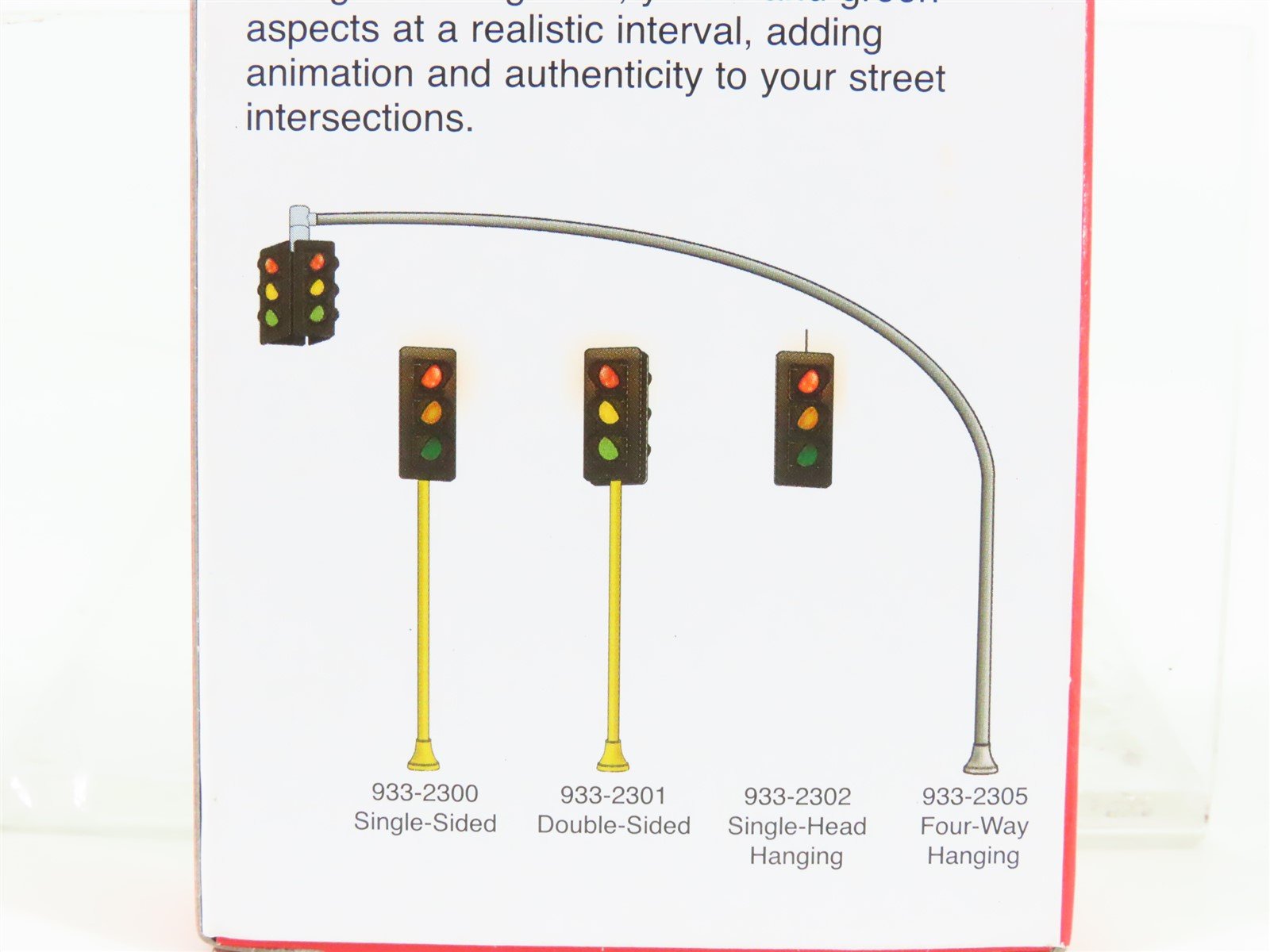 HO 1/87 Scale Walthers Cornerstone 933-2300 Single-Sided Traffic Light