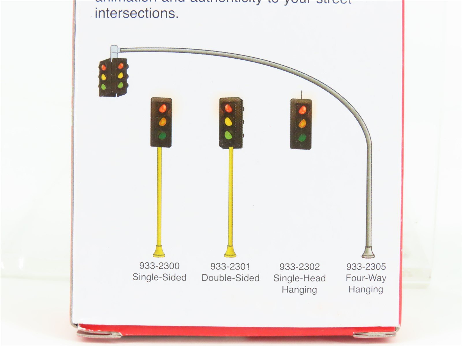 HO 1/87 Scale Walthers Cornerstone 933-2300 Single Sided Traffic Lights