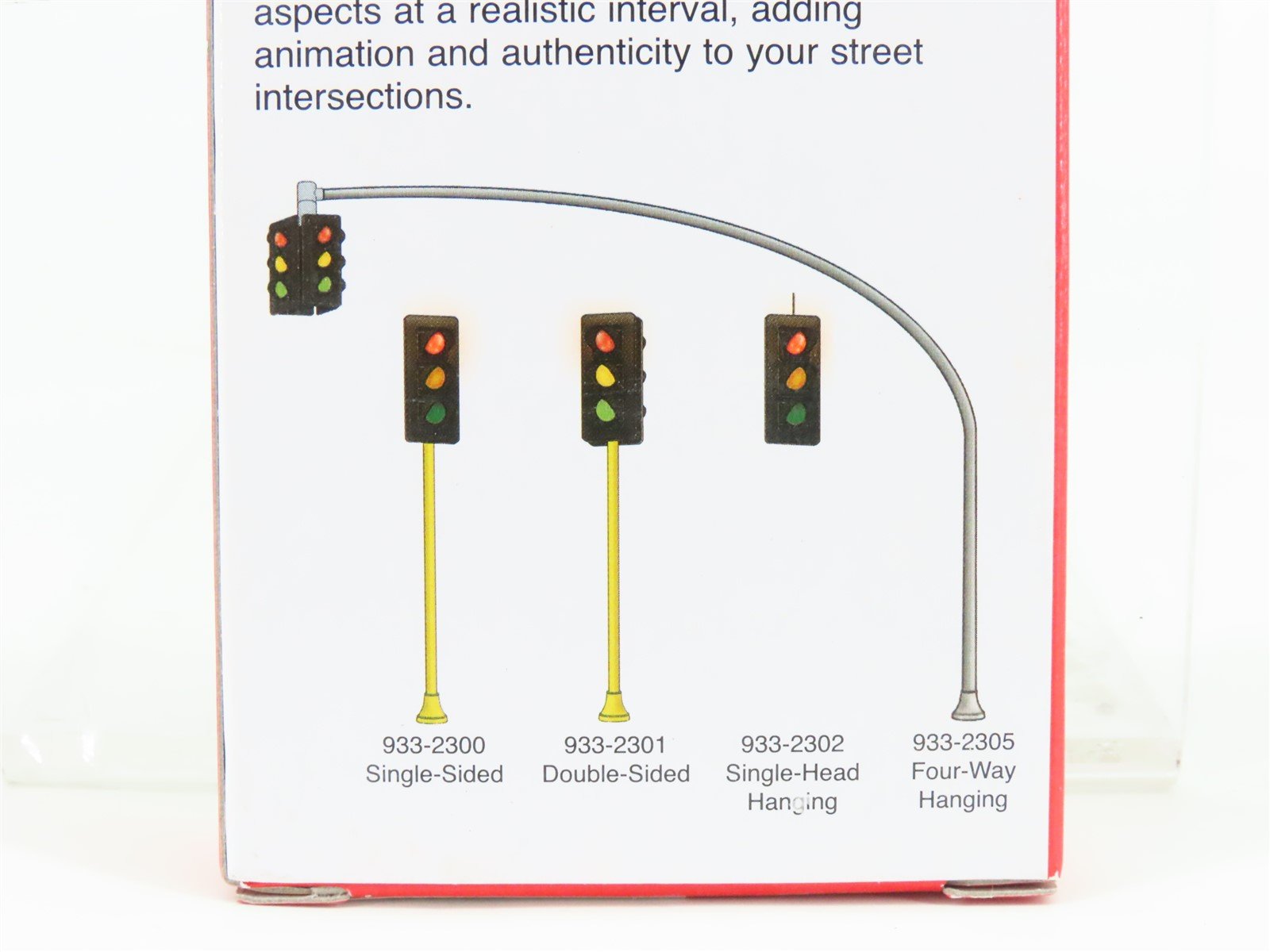 HO 1/87 Scale Walthers Cornerstone 933-2300 Single-Sided Traffic Light
