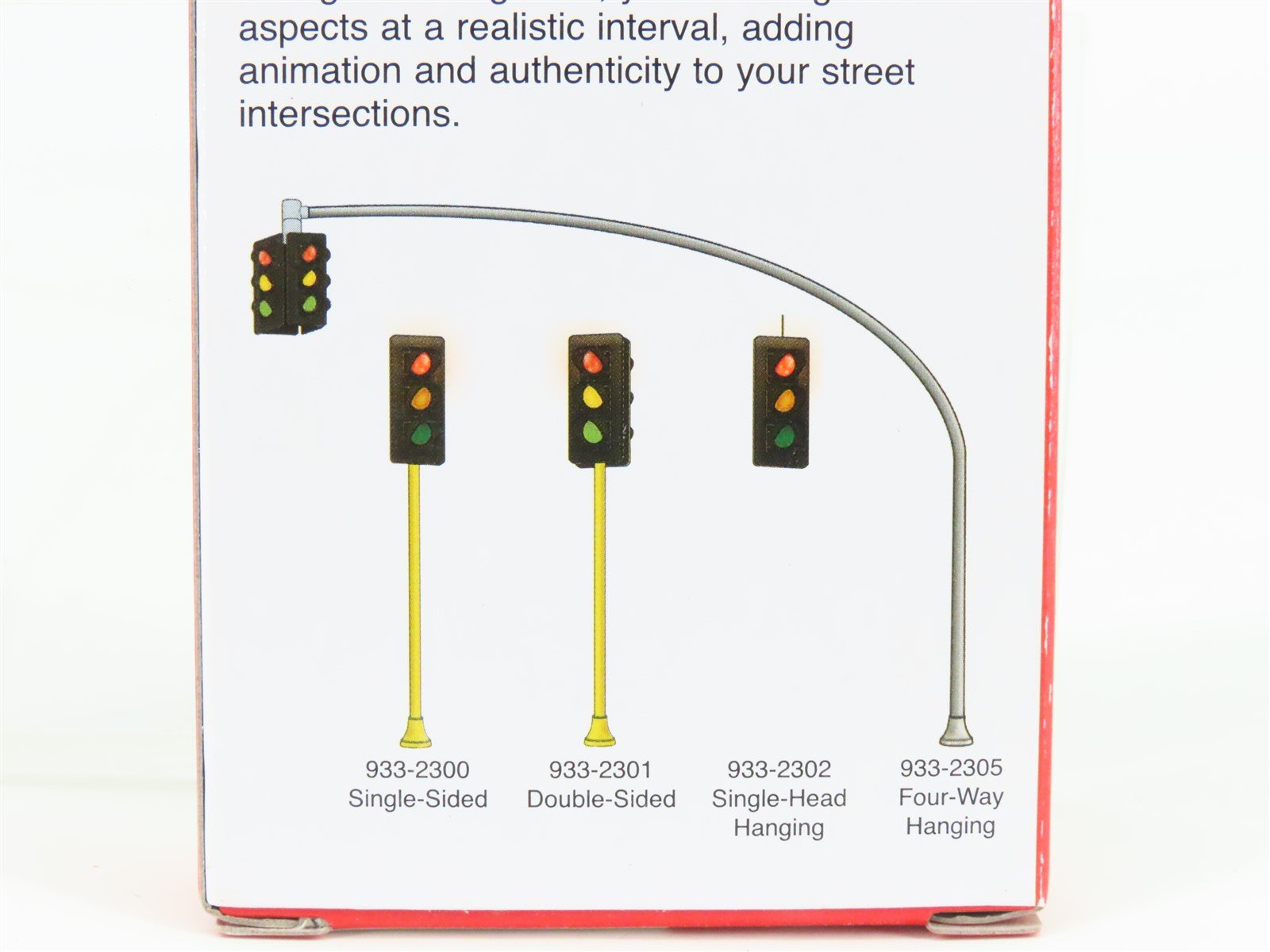 HO 1/87 Scale Walthers Cornerstone 933-2300 Single-Sided Traffic Light