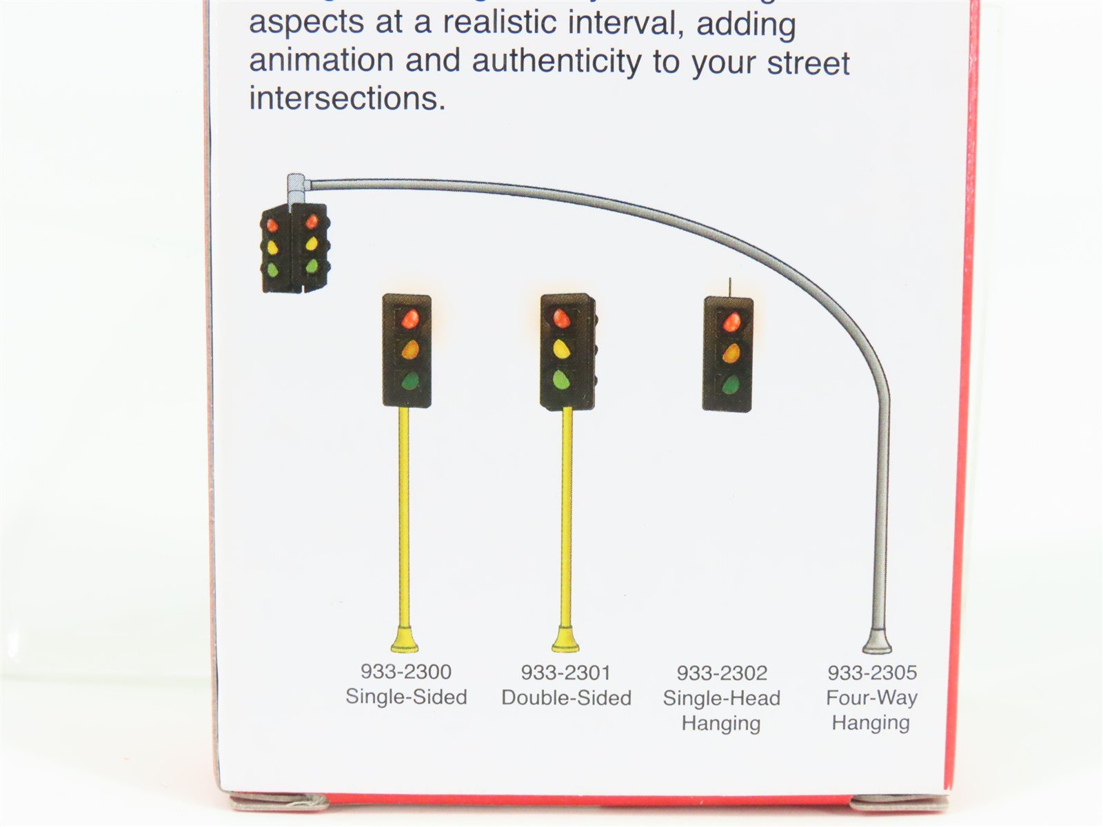 HO 1/87 Scale Walthers Cornerstone 933-2300 Single-Sided Traffic Lights