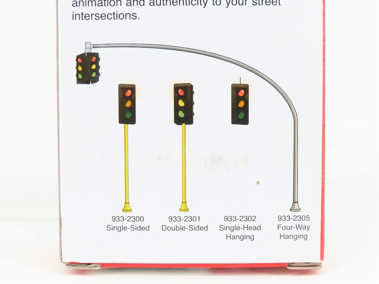 HO 1/87 Scale Walthers Cornerstone 933-2300 Single-Sided Traffic Light