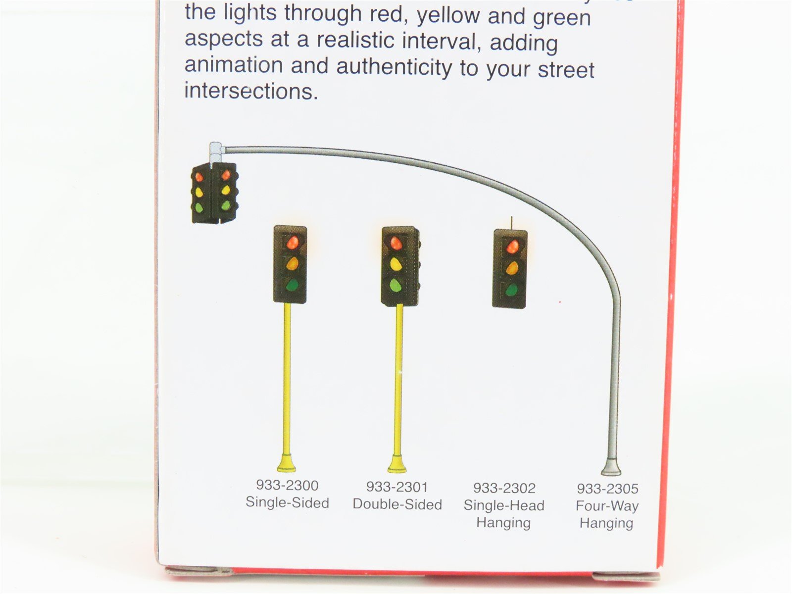 HO 1/87 Scale Walthers Cornerstone 933-2300 Single-Sided Traffic Light