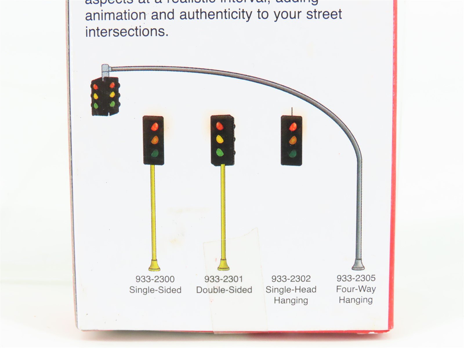 HO 1/87 Scale Walthers Cornerstone 933-2300 Single-Sided Traffic Light