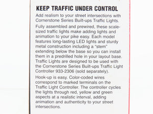 HO 1/87 Scale Walthers Cornerstone 933-2300 Single-Sided Traffic Light