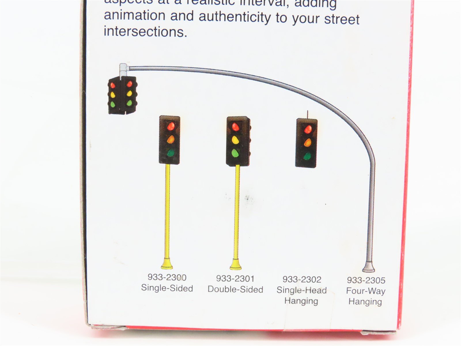HO 1/87 Scale Walthers Cornerstone 933-2300 Single-Sided Traffic Light