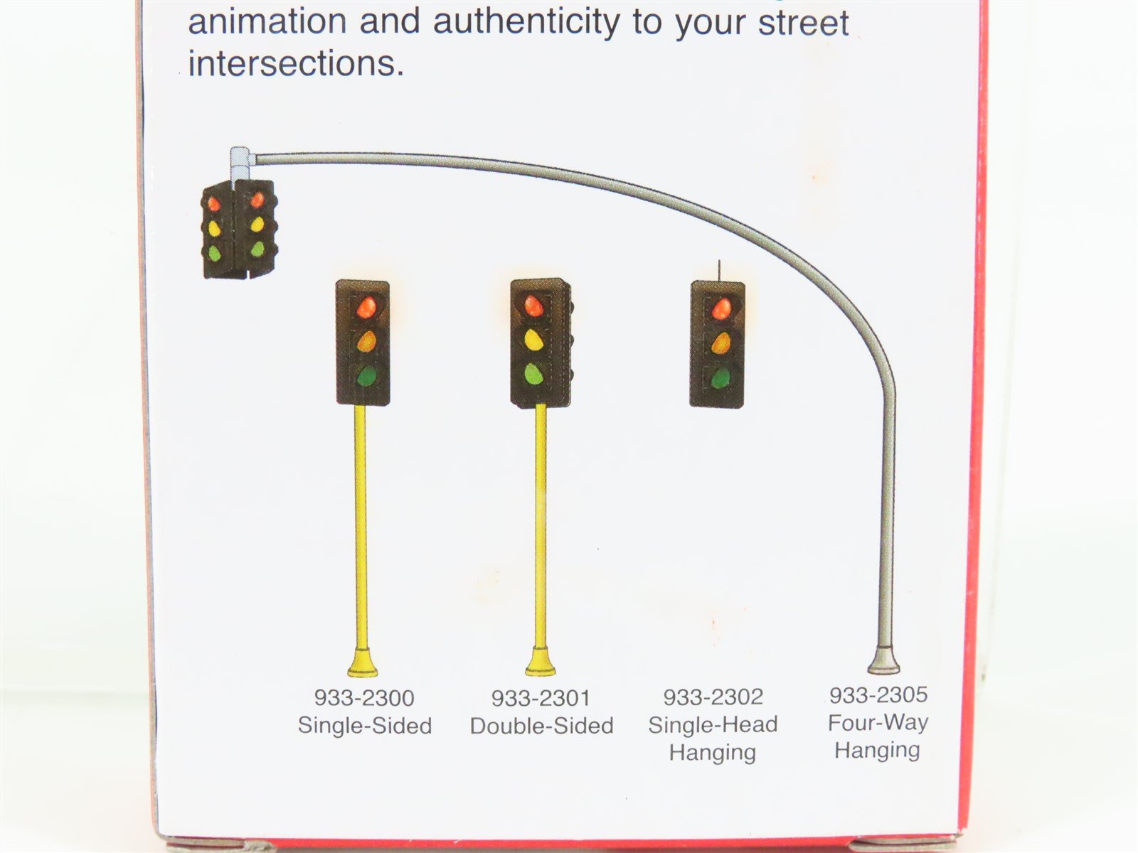 HO 1/87 Scale Walthers Cornerstone 933-2300 Single-Sided Traffic Light