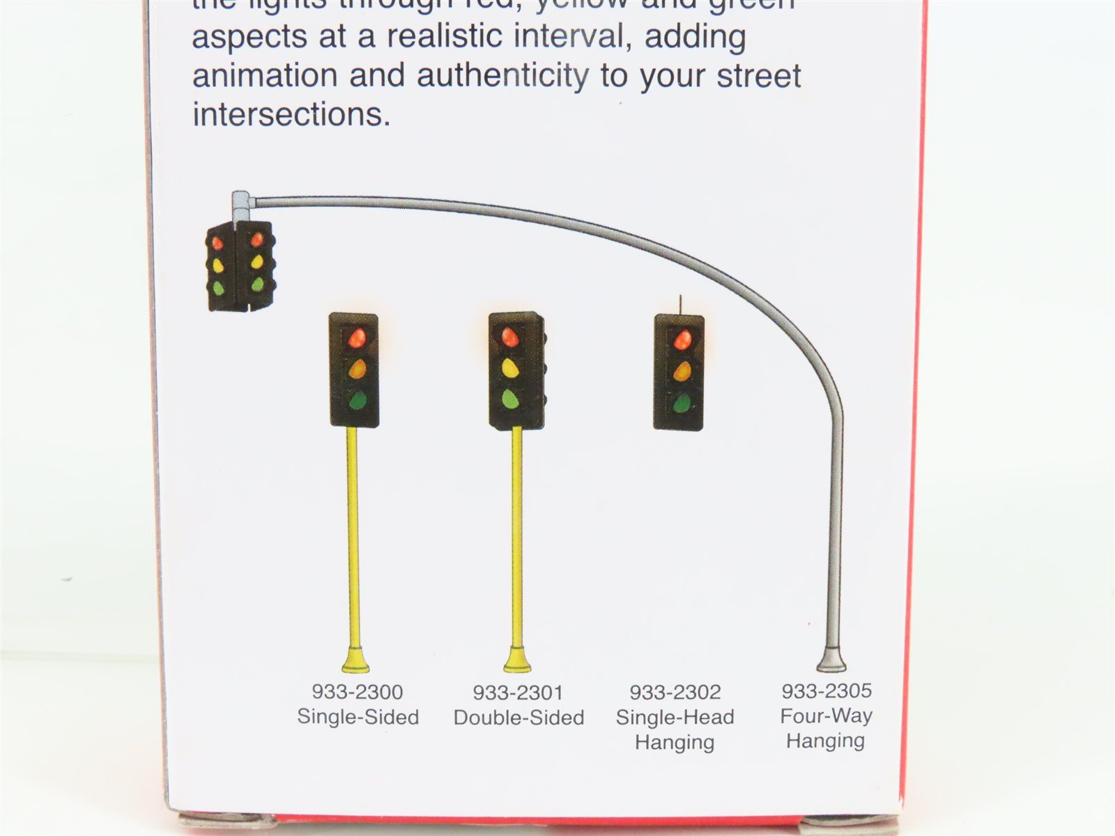 HO 1/87 Scale Walthers Cornerstone 933-2300 Single-Sided Traffic Light