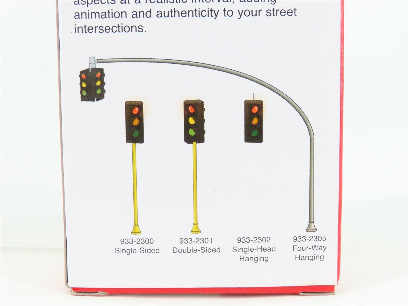 HO 1/87 Scale Walthers Cornerstone 933-2301 Double-Sided Traffic Light