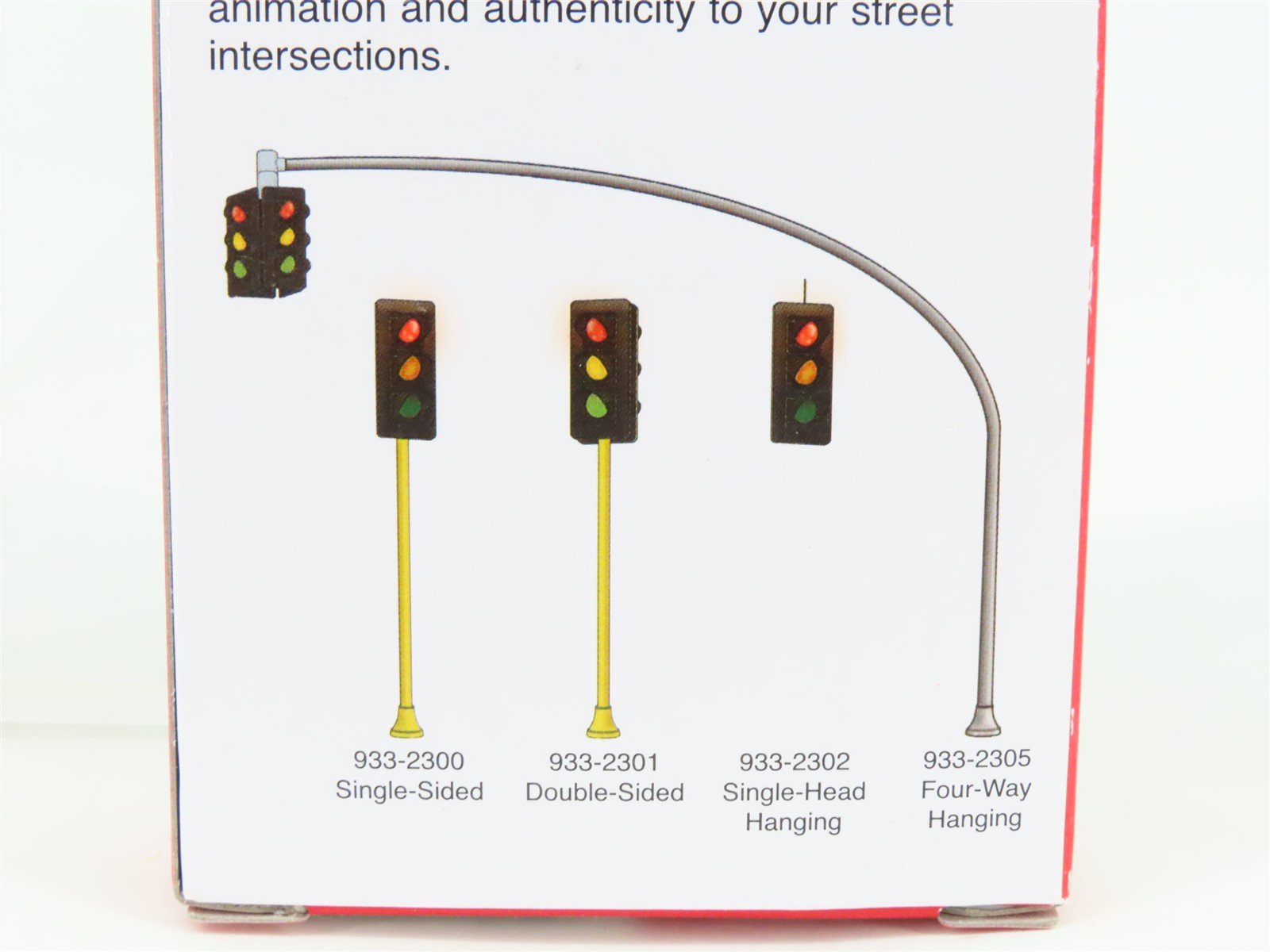 HO 1/87 Scale Walthers Cornerstone 933-2301 Double-Sided Traffic Light