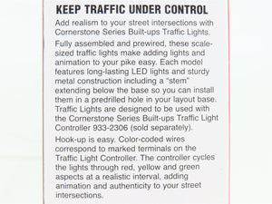 HO 1/87 Scale Walthers Cornerstone 933-2301 Double-Sided Traffic Lights
