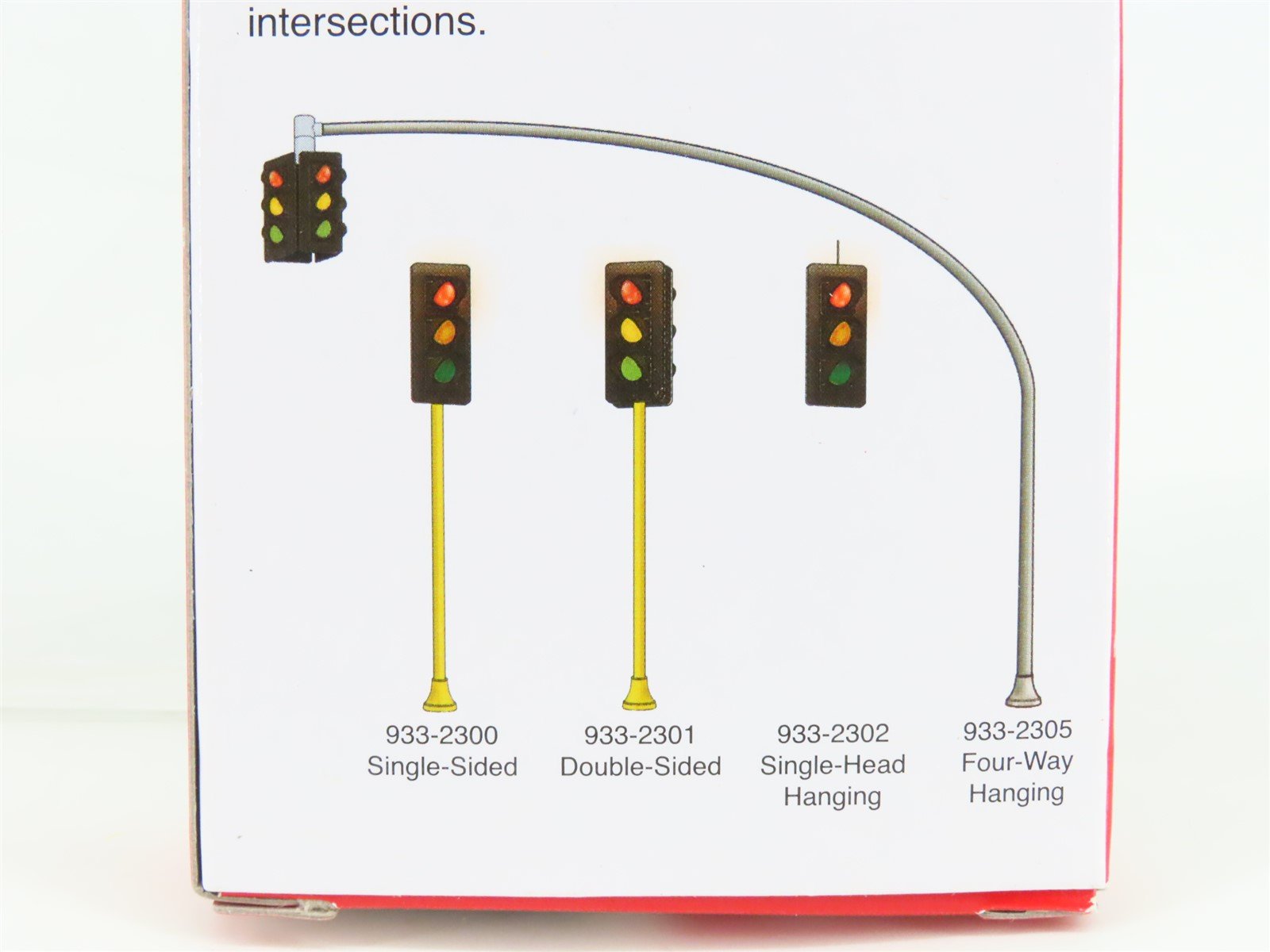 HO 1/87 Scale Walthers Cornerstone 933-2301 Double-Sided Traffic Lights