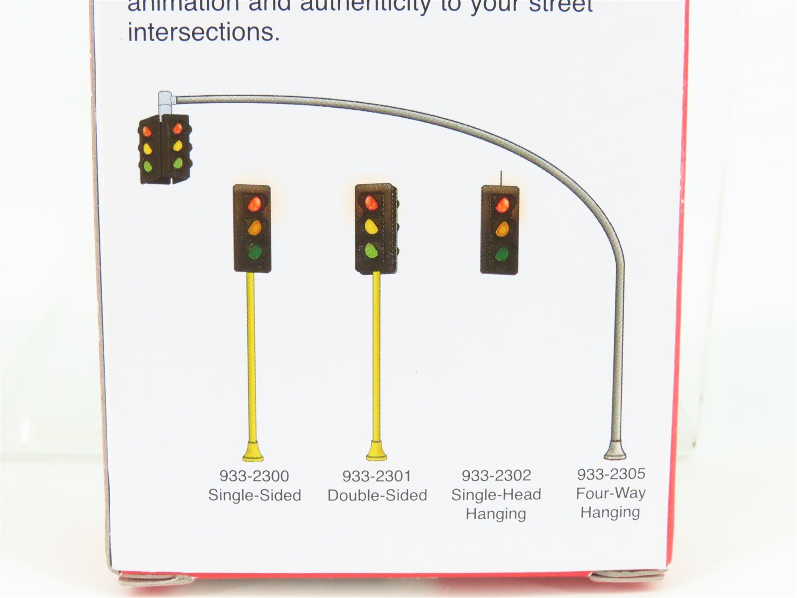 HO 1/87 Scale Walthers Cornerstone 933-2301 Double-Sided Traffic Light