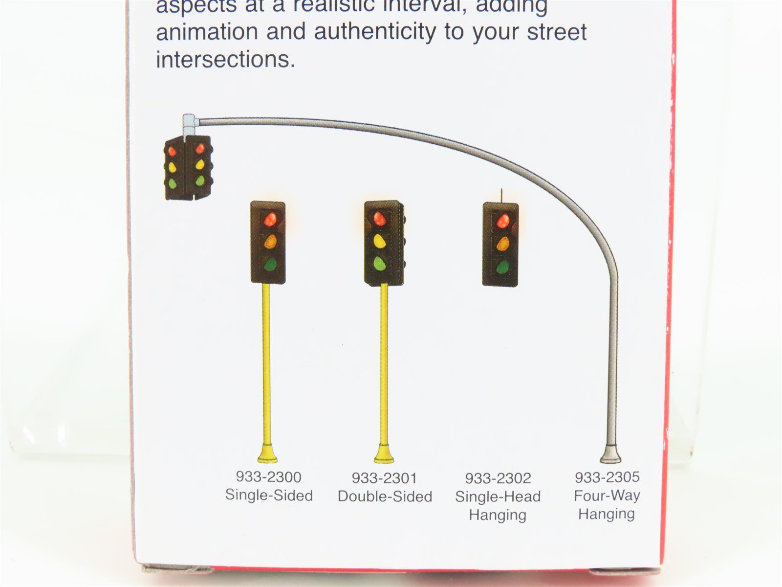 HO 1/87 Scale Walthers Cornerstone 933-2300 Single-Sided Traffic Light