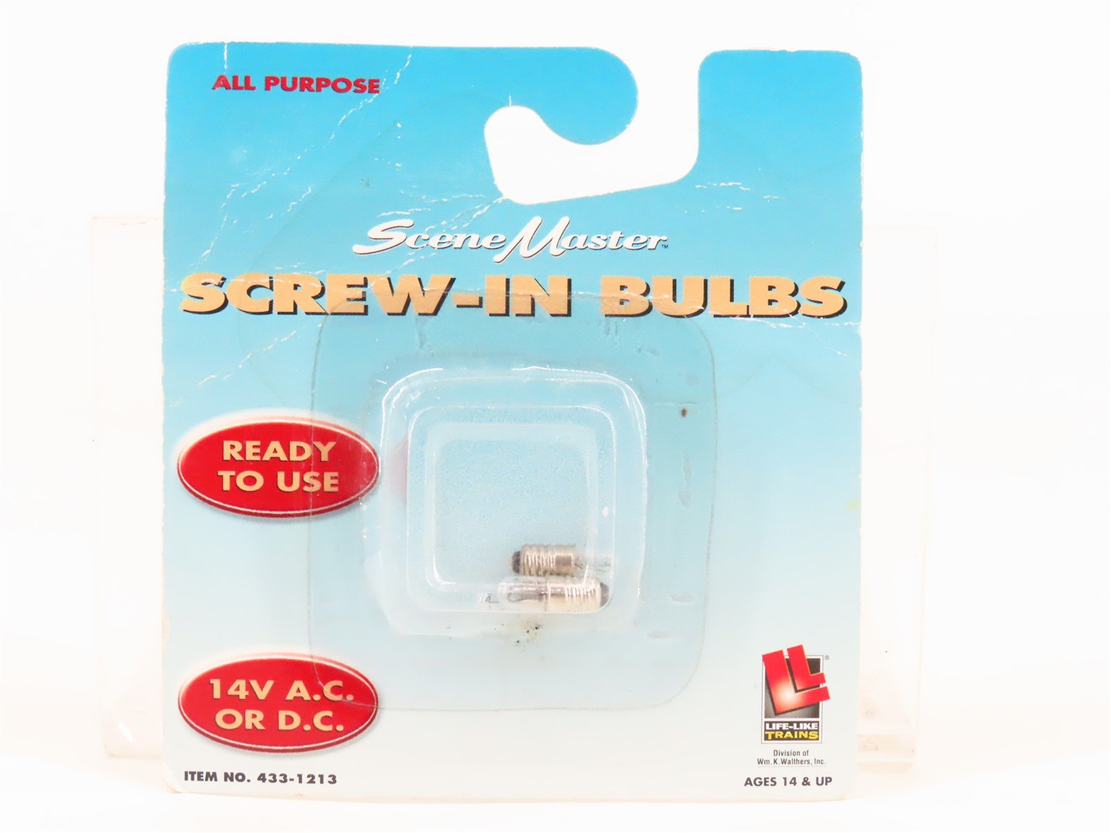 HO 1/87 Scale Life-Like Scene Master 433-1213 14V Replacement Bulbs