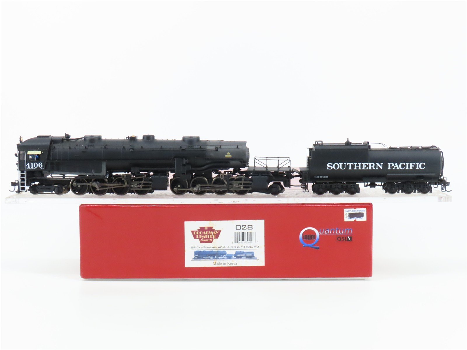 HO Broadway Limited BLI 028 SP Railway Cab Forward Steam #4106 w/ DCC & Sound
