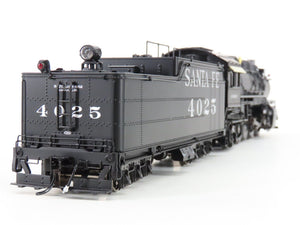 HO Scale Broadway Limited BLI 4766 ATSF Santa Fe 2-8-2 Steam #4025 w/ Paragon 4