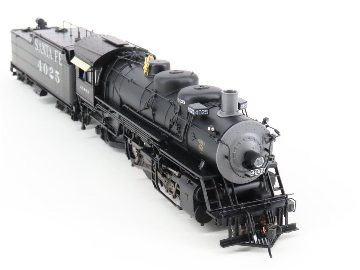 HO Scale Broadway Limited BLI 4766 ATSF Santa Fe 2-8-2 Steam #4025 w/ Paragon 4