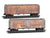 N Micro-Trains MTL 98305098 PFE Pacific Fruit 40' Reefers 2-Pack - Weathered
