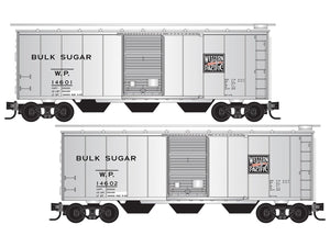 N Scale Micro-Trains MTL 98302278 WP Western Pacific 40' Bulk Sugar Cars 2-Pack