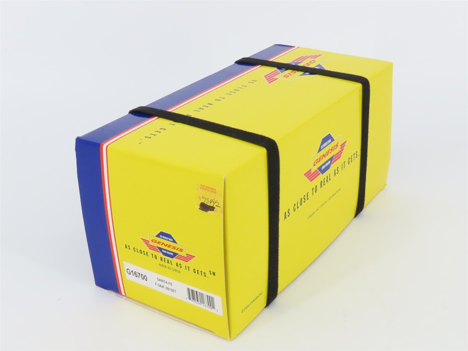 HO Scale Athearn Genesis G16700 ATSF Santa Fe F3 A/B Diesel Locomotive Set