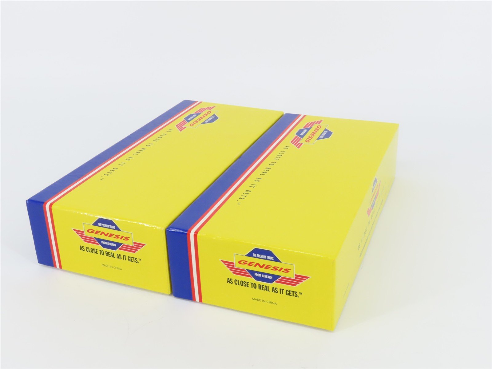 HO Scale Athearn Genesis G16700 ATSF Santa Fe F3 A/B Diesel Locomotive Set