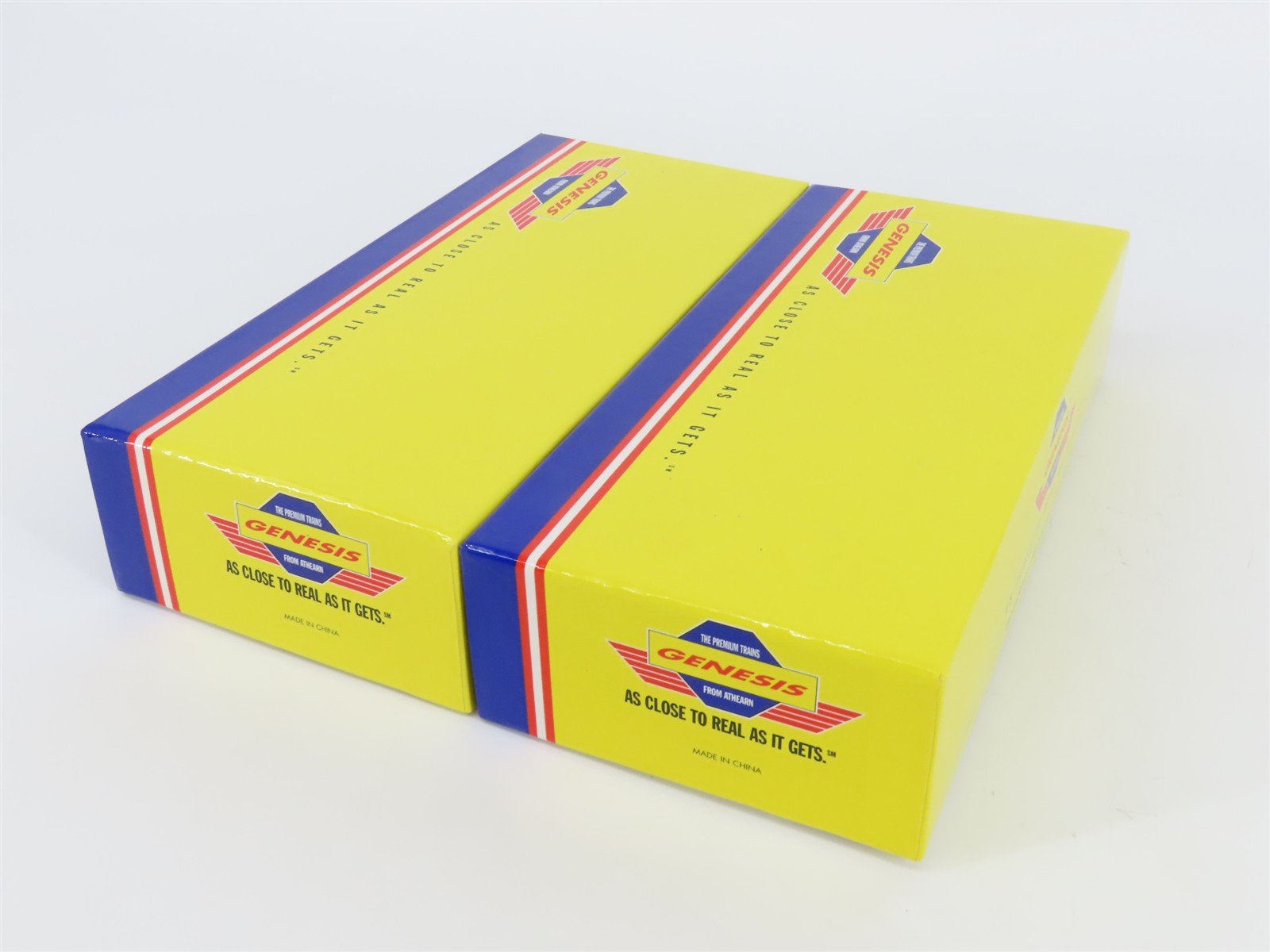 HO Scale Athearn Genesis G2506 CBQ Burlington F3 A/B Diesel Locomotive Set