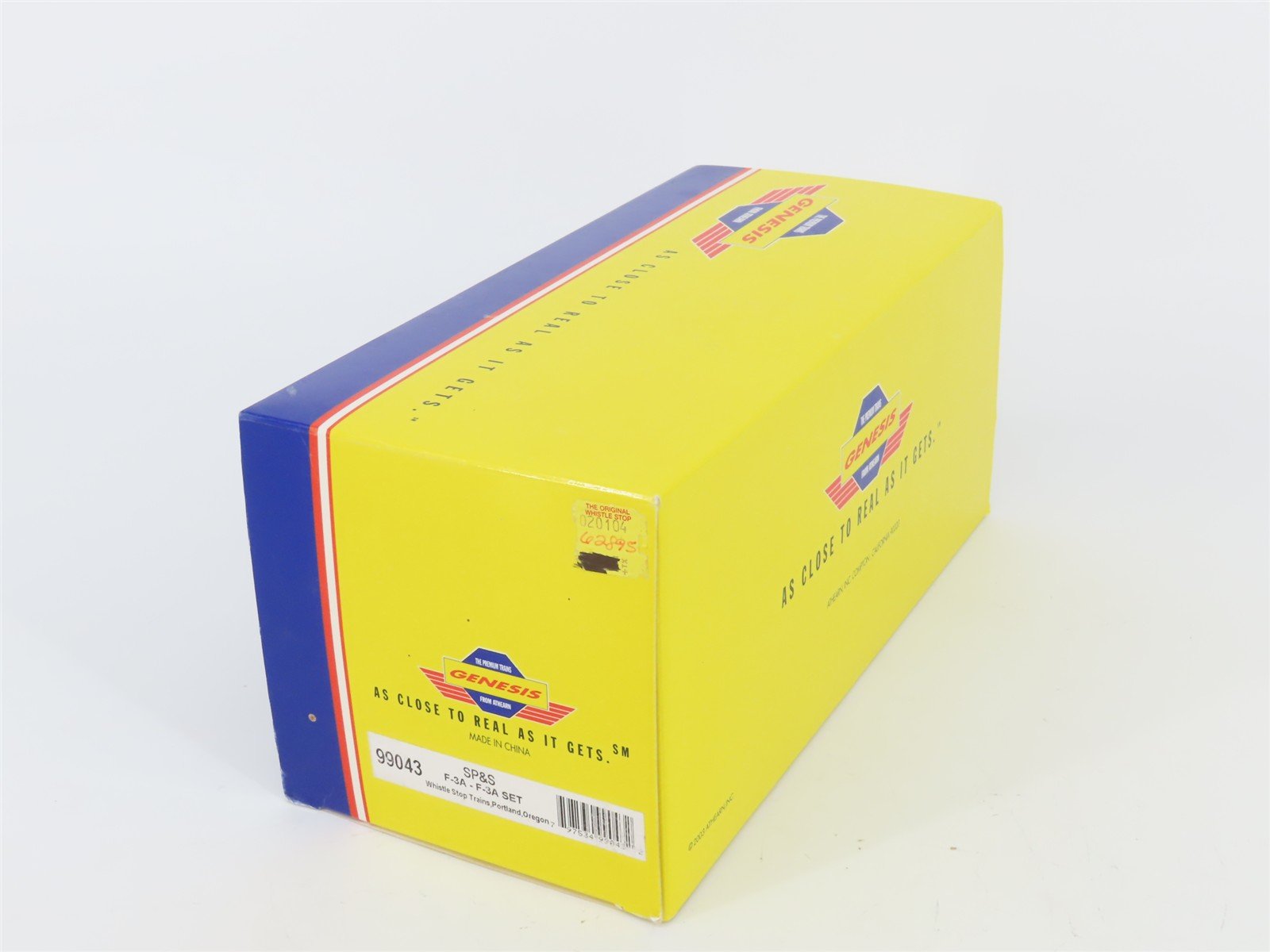 HO Scale Athearn Genesis 99043 SP&S Railway F3 A/A Diesel Locomotive Set