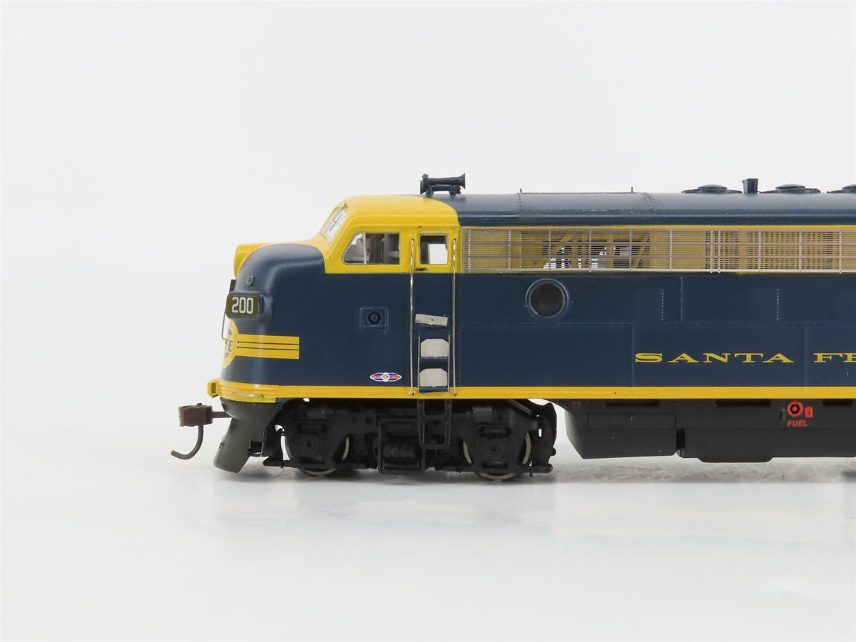 HO Scale Athearn Genesis 0G2502A ATSF Santa Fe F3 A/B Diesel Locomotive Set