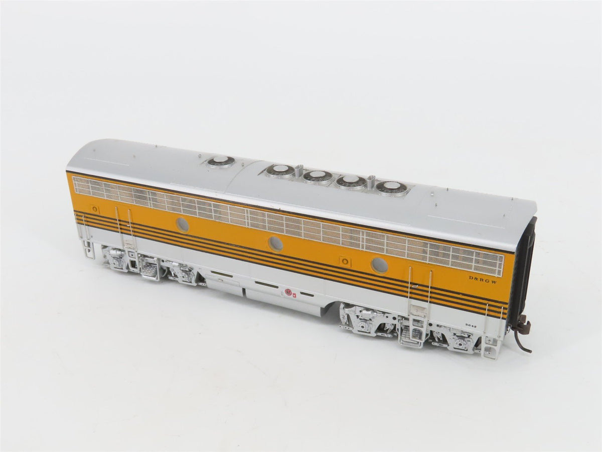 HO Scale Athearn Genesis 0G1502B DRGW Rio Grande F7 A/B Diesel Locomotive Set