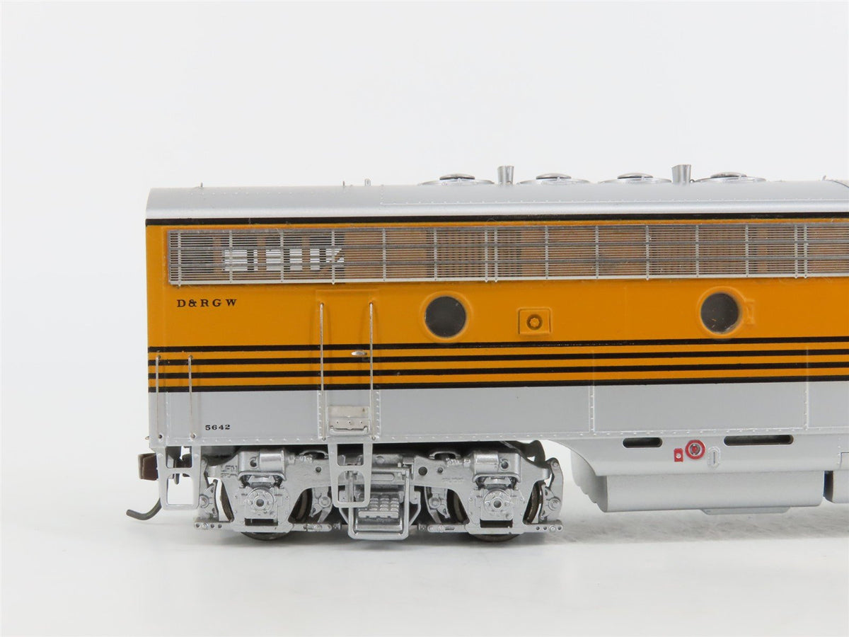 HO Scale Athearn Genesis 0G1502B DRGW Rio Grande F7 A/B Diesel Locomotive Set