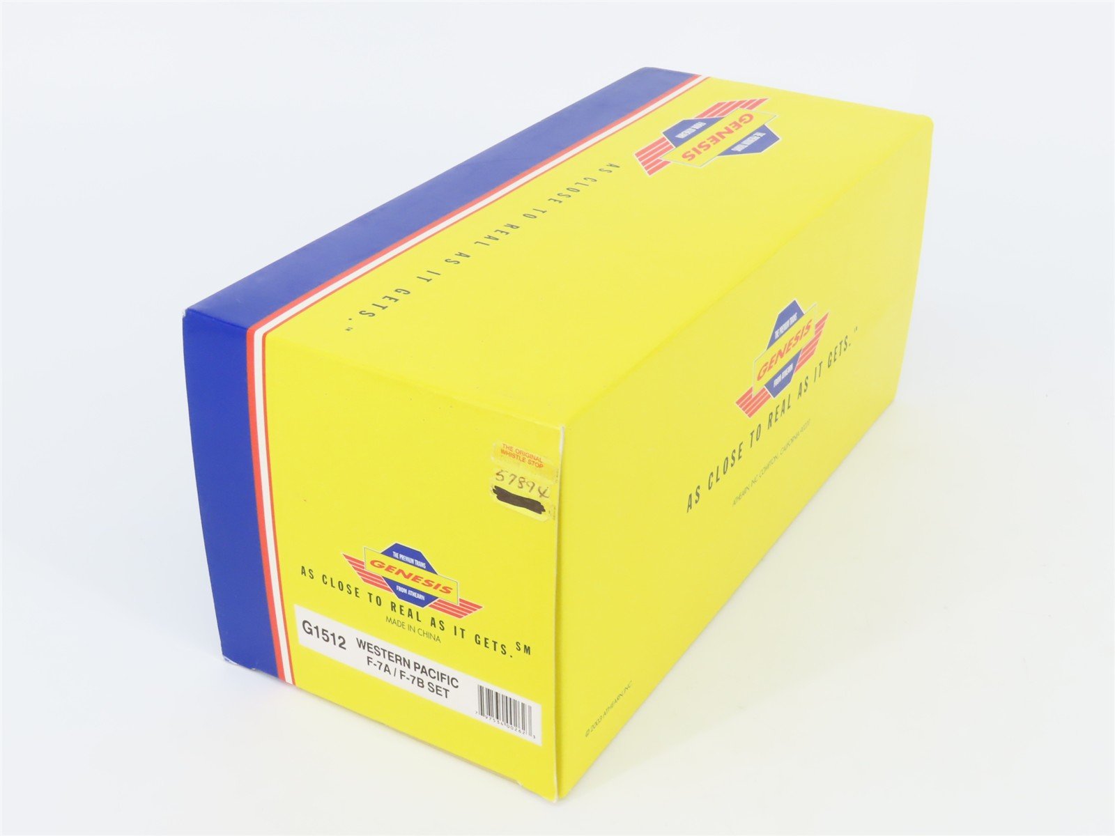 HO Scale Athearn Genesis G1512 WP Western Pacific F7 A/B Diesel Locomotive Set