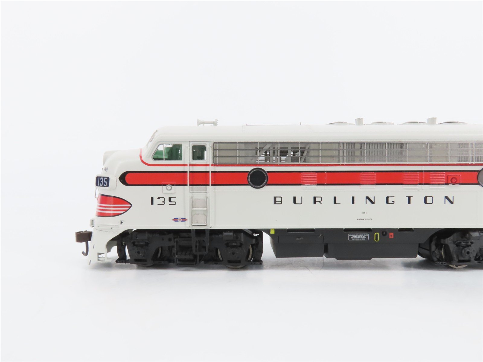 HO Scale Athearn Genesis G2503A CBQ Burlington F3A Diesel Locomotive #135