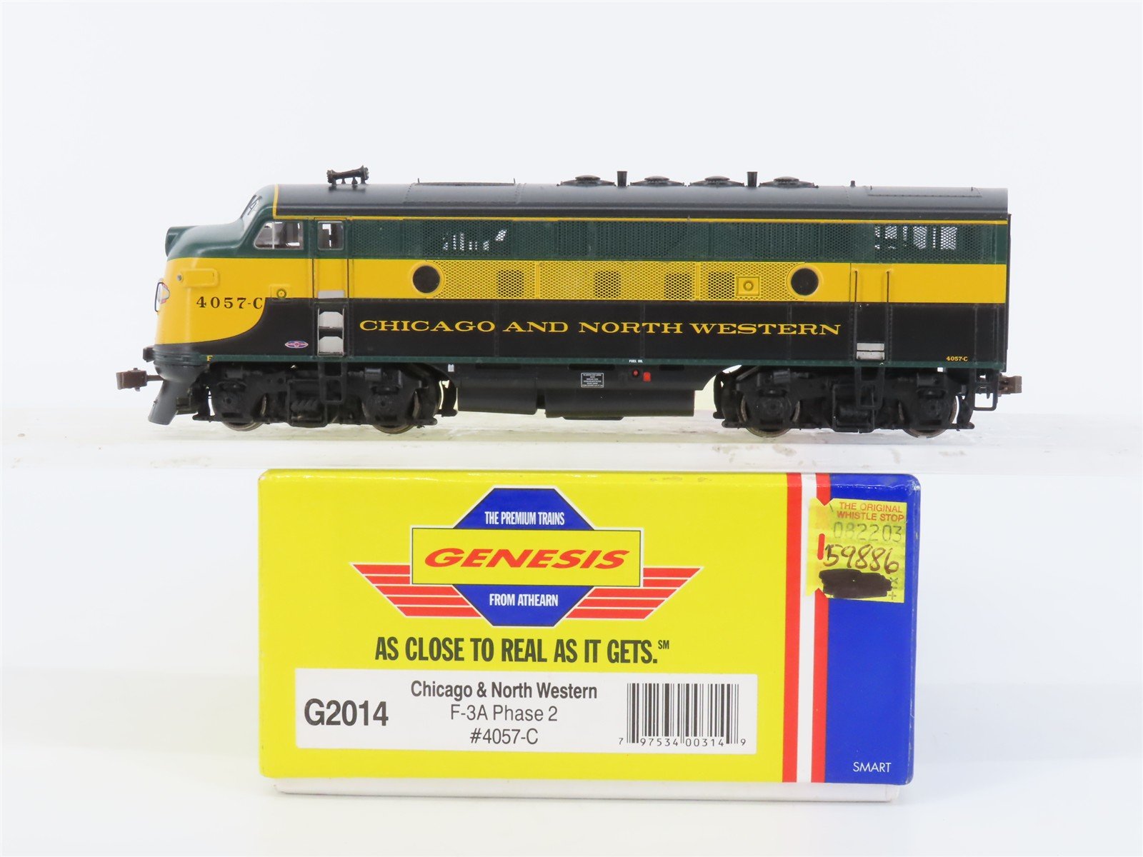 HO Scale Athearn Genesis G2014 CNW Chicago Northwestern F3A Diesel Loco #4057C