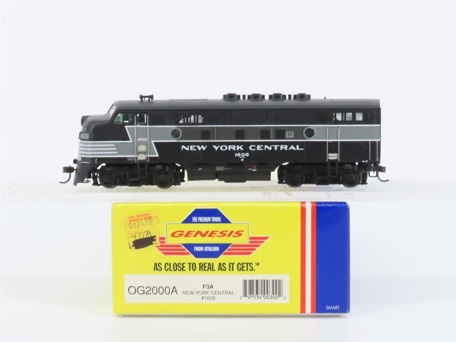HO Scale Athearn Genesis 0G2000A NYC New York Central F3A Diesel Loco #1606