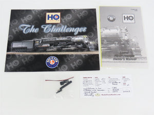 HO Lionel 6-58000 UP 4-6-6-4 Challenger Steam -Weathered -DCC & Sound -BAD GEARS