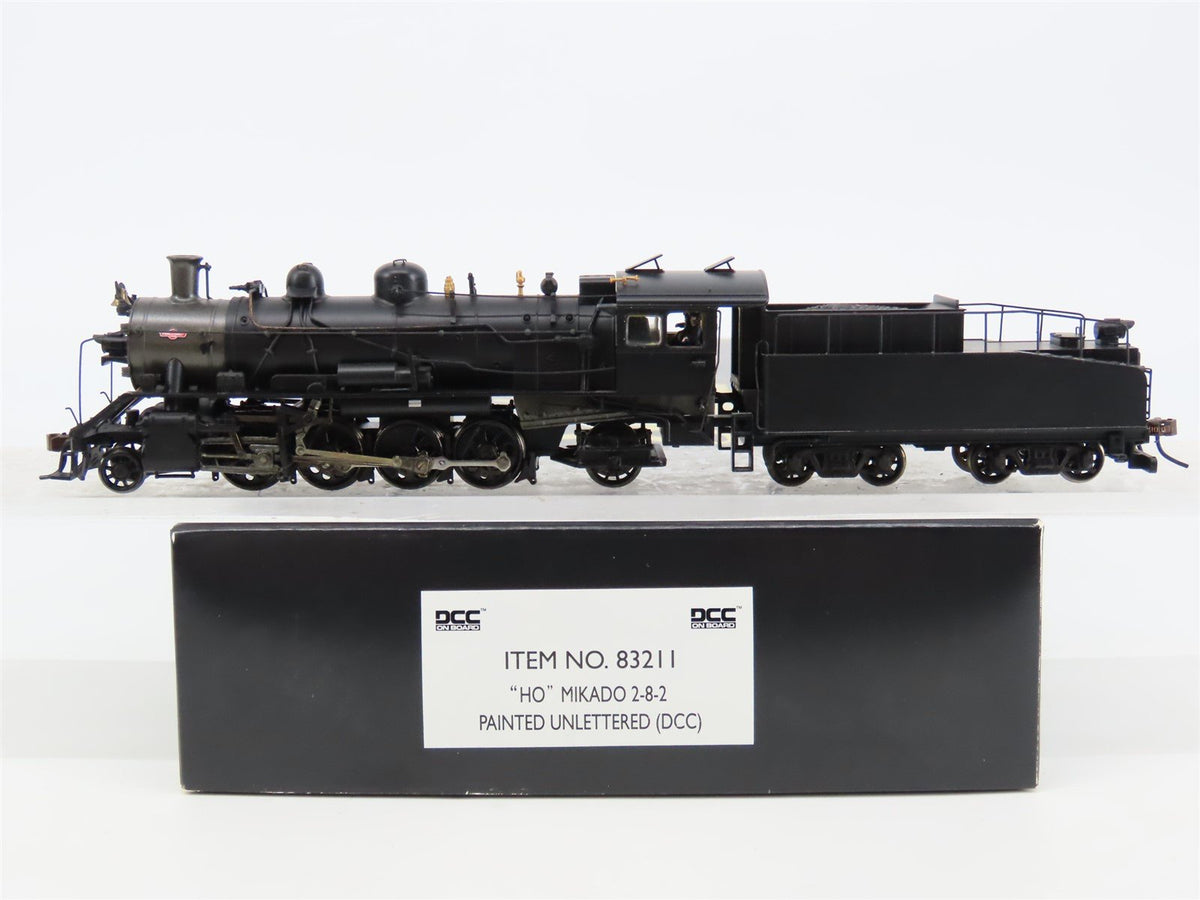 HO Bachmann Spectrum 83211 Unlettered 2-8-2 Chinese SY Class Mikado Steam w/ DCC