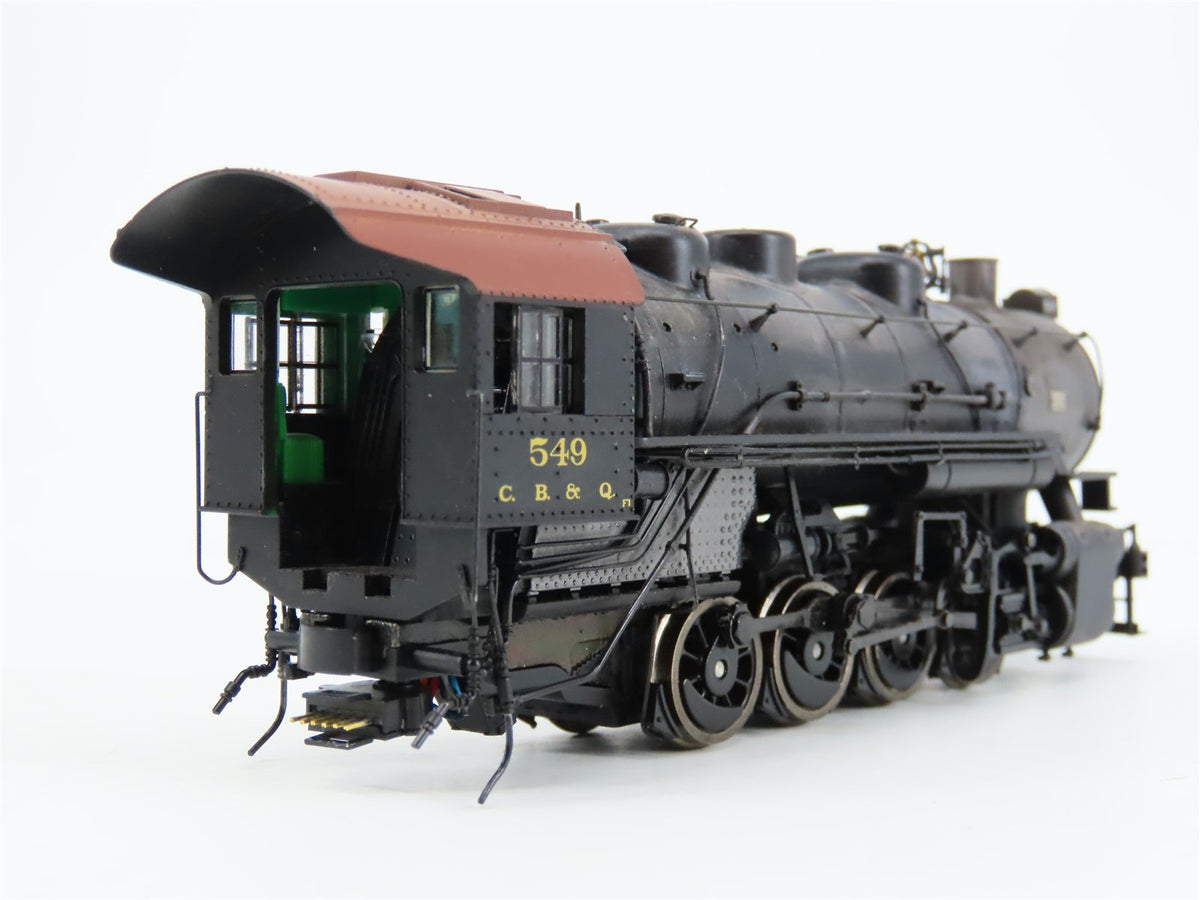 HO Proto 2000 Heritage 23284 CB&amp;Q 0-8-0 Steam #549 Weathered w/Sound - DCC ONLY