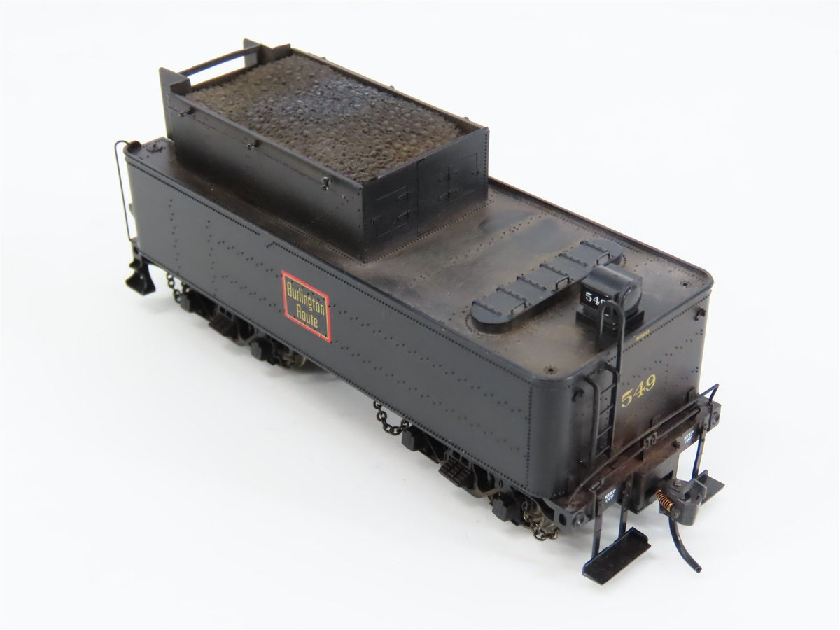 HO Proto 2000 Heritage 23284 CB&amp;Q 0-8-0 Steam #549 Weathered w/Sound - DCC ONLY